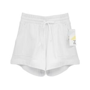 Z by ZELLA Level Up Terry Shorts in White XS